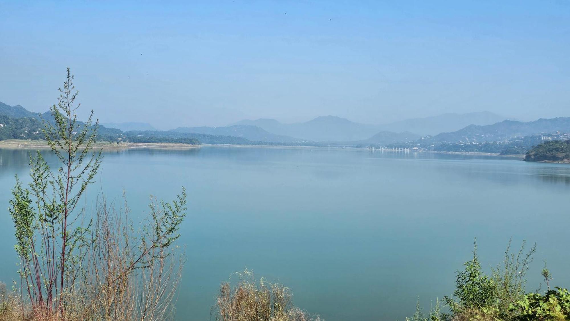 Govind Sagar View Hotel & Restaurant Bilaspur  ภายนอก รูปภาพ